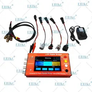 Common-Rail-Magnet-Piezo-Injektor EUI/EUP ZME DRV-Ventil tester E1024142 LCR-Widerstand gegen digitale Brücken induktivität