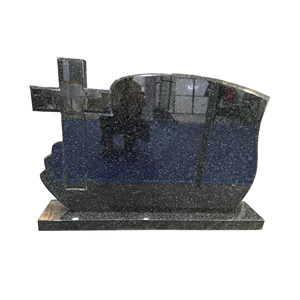 花崗岩のヨーロッパのモダンデザイン墓地の記念碑の墓石と墓石 - Product Image 6