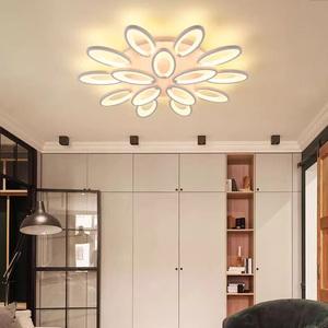 Phòng ngủ hiện đại thay đổi độ sáng từ xa ánh sáng trần phòng khách dẫn đèn trần trong nhà cho trang trí nội thất - Product Image 2