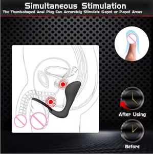 Мужская силиконовая штепсельная пробка - Product Image 5