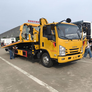 ISUZU 6 ruote 120 HP 5 Ton Wreckker camion gru e camion traino <span class=keywords><strong>per</strong></span> malfunzionamento della strada urbano violazione di emergenza camion - Product Image 4