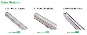 מכירה חמה מנורת חוץ IP65 עמיד למים RGBW תאורת לילה לבניין בר קיר led אור ליניארי - Product Image 2