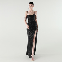 33306-S #   Nouvelle robe de soirée sexy dos nu à queue de poisson avec décoration de perles, robe pour femme corpulente, robe grande taille, taille super grande, 2025