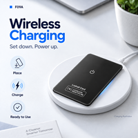 Localisateur intelligent F09A à chargement sans fil, compatible Apple Find My et Android Find Hub, pour portefeuille et bagages, vente en gros, direct usine