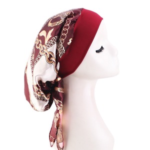 Turbans Chimio pour Femmes, Foulards pour Cheveux Longs, Bandeaux, Bonnets pour Cancer, Bandanas B-4276 - Product Image 3
