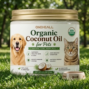 <span class=keywords><strong>Olio</strong></span> <span class=keywords><strong>di</strong></span> <span class=keywords><strong>Cocco</strong></span> Naturale Biologico a Marchio Privato <span class=keywords><strong>per</strong></span> Animali Domestici, Supporto <span class=keywords><strong>per</strong></span> l'Immunità e la Salute, <span class=keywords><strong>Olio</strong></span> <span class=keywords><strong>di</strong></span> <span class=keywords><strong>Cocco</strong></span> Puro - Product Image 2
