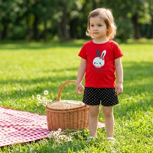 <span class=keywords><strong>Ropa</strong></span> de Moda para Bebés Niñas al por Mayor a Precio de Fábrica, Conjuntos de 2 Piezas con Camisas <span class=keywords><strong>y</strong></span> Pantalones, <span class=keywords><strong>Ropa</strong></span> de Verano - Product Image 2