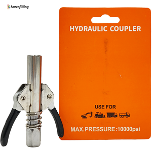 Pistola de Engrase Universal de Alta Presión 10000 PSI con Liberación Rápida, Doble Mango y Acopladores con Bloqueo - Product Image 2