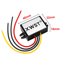 Convertisseur DC-DC XWST, 12V vers 3V, 3.3V, 4.2V, 6V, 7.5V, 9V, alimentation à découpage, 1A, 2A, 3A, 4A, 6A, 10A, régulateur de tension, étanche