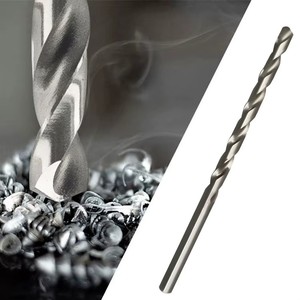Foret hélicoïdal en acier rapide (HSS) avec finition dorée, DIN 338, outil de perçage pour le travail des métaux - Product Image 4