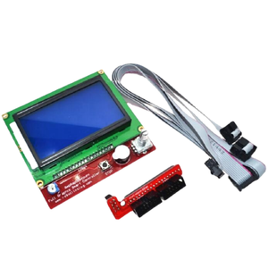 Controlador Inteligente para Impresora 3D, Panel de Control LCD 12864 RAMPS 1.4, Pantalla Azul, Gran Venta - Product Image 1