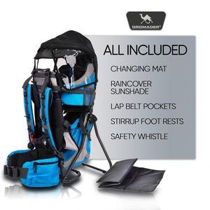 Échantillon Gratuit En Stock Porte-Bébé Ergonomique Pliable pour Nouveau-né et Tout-petit avec Fonctionnalités de Sécurité Certifié BSCI - Product Image 3