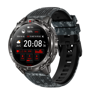 Montre connectée GPS 2026 Outdoor Compass HT53 avec appels Bluetooth, écran 1,46 pouces, étanche 3ATM 30M, tracker d'activité pour femme, OEM/ODM - Product Image 4