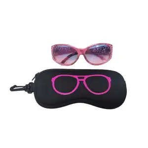 Factory Wholesale Glasses box Portable Neoprene Eyeglasses Pouch Custom Sunglasses Pouch Case