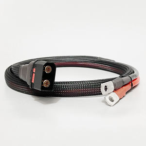 QS8S kabel ekstensi QS8-S antipercikan biru, kabel ekstensi QS8S hitam antipercikan untuk pria dan wanita - Product Image 6