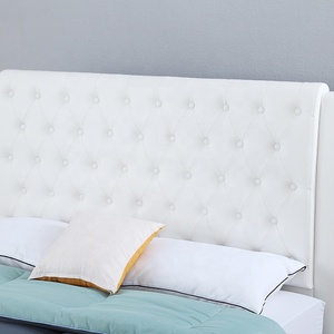 Willsoon Modern <strong>White</strong> Leather Upholstered Gas Lift <strong>Storage</strong> <strong>Bed</strong> Wooden <strong>Frame</strong> for Home and Bedroom Furniture Wholesale - Product Image 4