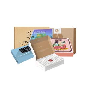 On Sale High Quality Recycled <b>Cardboard</b> Mailer <b>Box</b> Colored Package <b>Gift</b> <b>Box</b> with Logo Printing for E-commerce - Product Image 2