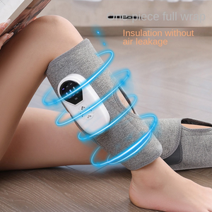 Multi Zone Heat Air Compression Muskel krämpfe und Waden Restless Legs Fuß zirkulation Tragbares wiederauf lad bares Reise bein massage gerät - Product Image 4