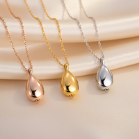 Collier de crémation en acier inoxydable le plus vendu, pendentif commémoratif gravé au laser avec portrait et nom, cadeau