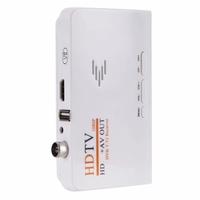 Receptor de tv terrestre, decodificador de señal, controlador digital, sintonizador de tv digital con dvb-t2 usb