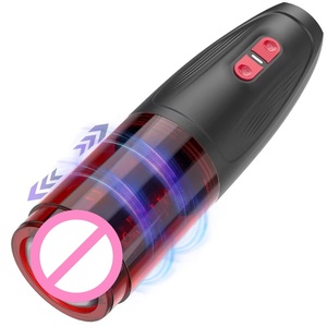 RENDS Copa Vibradora Telescópica en Espiral con Ventosa, Copa de Avión Eléctrica Totalmente Automática para Hombre, Juguete Sexual para Adultos - Product Image 1