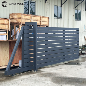 Puertas <span class=keywords><strong>de</strong></span> valla <span class=keywords><strong>de</strong></span> entrada <span class=keywords><strong>de</strong></span> aluminio automáticas eléctricas <span class=keywords><strong>de</strong></span> fábrica personalizables puerta corredera <span class=keywords><strong>de</strong></span> grano <span class=keywords><strong>de</strong></span> <span class=keywords><strong>madera</strong></span> para entrada al aire libre o apartamento - Product Image 3