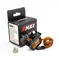 Pour EMAX ES08A II Servo analogique 1,8 kg-seconde 0,10 s/60 °   Mini Engrenage en Plastique pour Modèles RC et Robots Moteurs Métalliques Durables