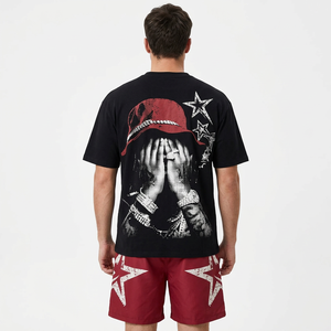 Nuevo Conjunto Deportivo Informal de Verano para Hombre, Transpirable, de Secado Rápido, Estilo Vintage, de Dos Piezas, Camiseta y Pantalones Cortos - Product Image 2