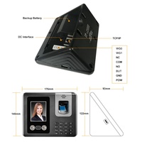Máquina de Control de Asistencia Biométrica TM-F662 TCP/IP con Software en Línea, Reconocimiento Facial, Huella Dactilar, Contraseña, Tarjeta ID/IC, Control de Acceso, WiFi y Nube