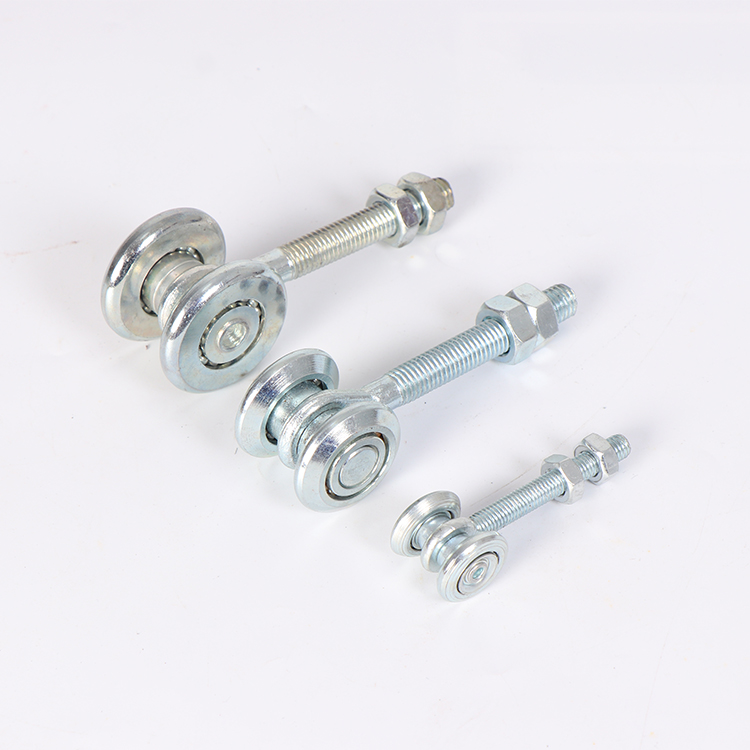 25/38/55 покрынный цинк раздвижные двери вешалка ролик 2 колеса подвесные ворота ролик