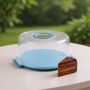Porta torta (38x33cm) Cake & Go alta CHEF LINE Azul 06585080 - Product Image 3