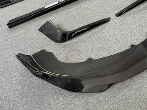 Kit carrozzeria ST stile fibra di carbonio con labbro anteriore del paraurti anteriore canard diffusore posteriore alare gonna laterale per <span class=keywords><strong>Bentley</strong></span> GT2015-2017 continentale - Product Image 4