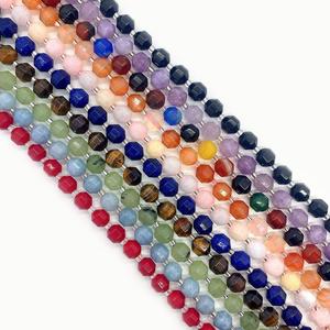 <span class=keywords><strong>Collana</strong></span> Fai-da-Te con Perle Cubiche Sfaccettate Naturali - Perle Quadrate Sfaccettate in Quarzo <span class=keywords><strong>Naturale</strong></span> per Creazione di Gioielli - Product Image 3