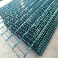 Grillage de protection robuste en fil d'acier galvanisé et revêtu de PVC double face anti-escalade pour entrepôts australiens