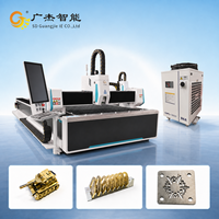 Machine de découpe laser à fibre Guangjie à table unique 1000W et 1500W – Prix usine