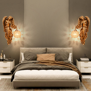 Linterna DE LA Virgen María para decoración de sala de estar, luces de pared, dormitorio de Hotel, lámparas de pared de diosa sagrada Venus dorada - Product Image 2