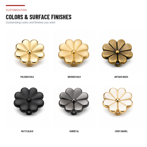 Boutons à tige en alliage de zinc/laiton écologiques couleur personnalisée avec logo aigle plaqué pour blazers, manteaux et uniformes - Product Image 5
