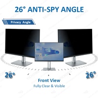 Pabrik OEM ODM Pelindung Layar Anti Silau Anti Mata-mata Privasi 24 Inci 16:10 yang Dapat Dilepas untuk Komputer ASUS