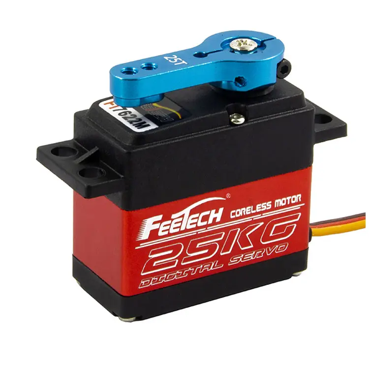 FI7622M 1 X Waterproof Servo 25KG High Speed Metal gear Programmable Digital Servo baja Servo For 1/8 1/10 Scale RC Cars