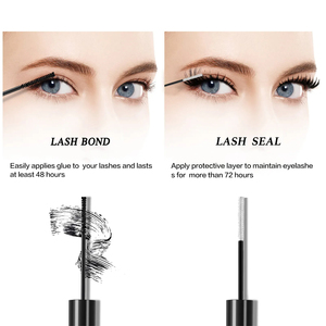 Kit d'extensions de cils en grappe DIY avec colle et fixateur pour un maquillage des cils amélioré - Product Image 5