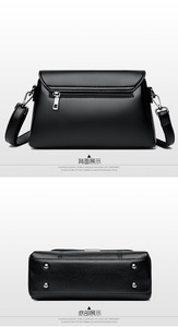 Nouveaux sacs fourre-tout décontractés en cuir PU pour femmes, sacs à main de haute qualité pour femmes, sacs à bandoulière, sacs messager - Product Image 4