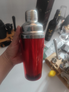 Mini <span class=keywords><strong>shaker</strong></span> à cocktail en verre à double paroi 350ml 750ml ensemble de <span class=keywords><strong>shaker</strong></span> <span class=keywords><strong>koriko</strong></span> en plastique barman - Product Image 4