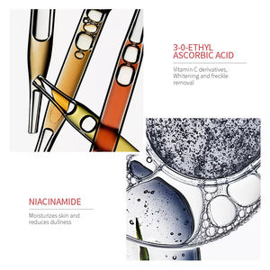 OEM <span class=keywords><strong>EBUG</strong></span> meilleure vente, masque facial personnalisé anti-acné, nettoyage en profondeur, or 24k, feuille de masque facial - Product Image 5