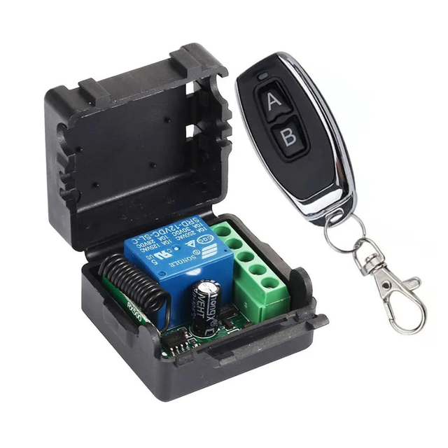 RF Transmitter Controller 433. 92MHZ/315MHz Electric Gate Garage Door Curtain Remote Control Wireless RF Remote Control
