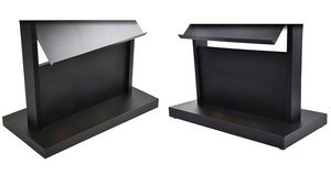 Estantes de libros de acero modernos de Metal independiente de alta calidad para biblioteca, exhibición de libros al por menor, estante de exhibición de revistas y periódicos - Product Image 6