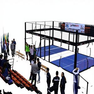 Terrain de <span class=keywords><strong>padbol</strong></span> JSMC 10x20m avec éclairage LED 200W, logo et couleurs personnalisables, fabriqué en Chine - Product Image 1