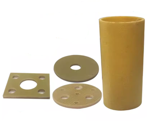 Rondelles isolantes personnalisées en fibre de verre Textolite, rondelles plates isolantes en fibre de verre époxy FR4 G10, rondelles en fibre de verre cartonnée - Product Image 1