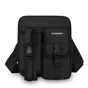 Custom Logo High Quality Nylon Zipper Anti-theft Crossbody Sling Fanny Pack Men Shoulder <b>Bags</b> Fashion Outdoor Large Capacity - Product Image 3