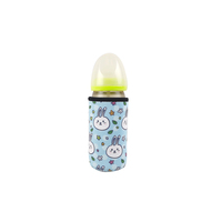 Accessoires isolés en néoprène personnalisés pour bébés, porte-sacs isothermes pour bouteilles de lait, jolis couvre-biberons d'allaitement