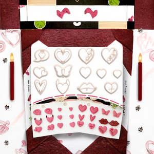 Moldes <span class=keywords><strong>cortadores</strong></span> de <span class=keywords><strong>arcilla</strong></span> polimérica de plástico suave de 13 piezas para herramientas de pastel elegante diseño de corona pendiente joyería cortador de precisión para - Product Image 3